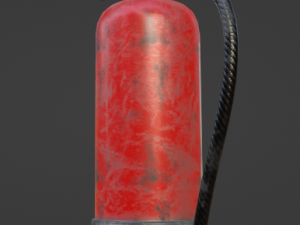 Extinguisher 3D मॉडल