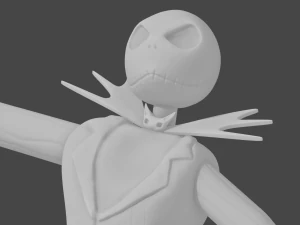 Figure Nightmare Before Christmas 3D Print Model