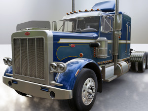 Peterbilt 359 3D मॉडल