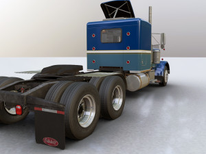 Peterbilt 359 3D मॉडल