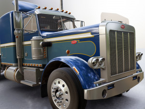 Peterbilt 359 3D मॉडल