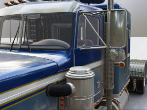 Peterbilt 359 3D मॉडल