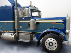 Peterbilt 359 3D मॉडल