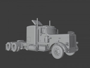 Peterbilt 359 3D मॉडल