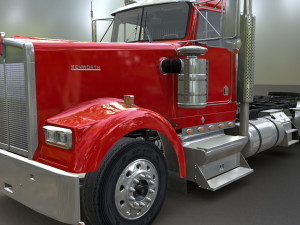 Kenworth W900 3D Модель
