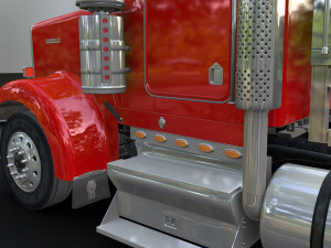 Kenworth W900 3D Модель
