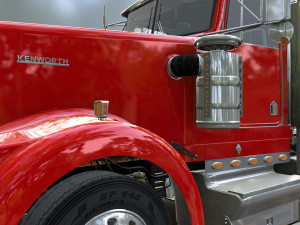 Kenworth W900 3D Модель