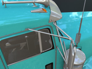 Kenworth W900 3D Модель