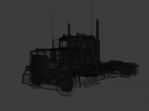 Kenworth W900 3D Модель