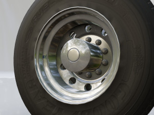Heavy Duty Truck Wheels and Tires 3D 模型