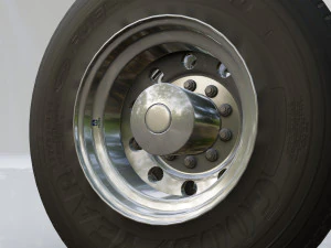 Heavy Duty Truck Wheels and Tires 3D Model