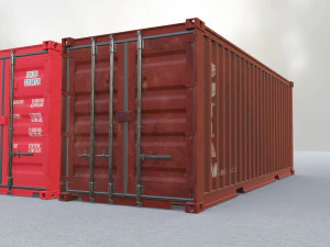 Konteyner Paketi 3D Model