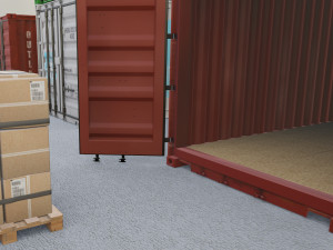 Container Pack 3Dモデル