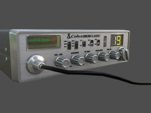 Cobra CB Radio 3D Model