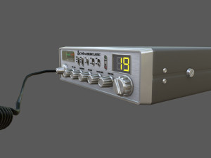 Cobra CB Radio 3D Model