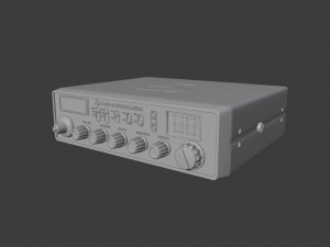 Cobra CB Radio 3D Model