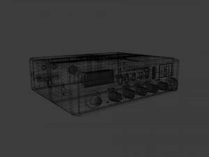 Cobra CB Radio 3D Model