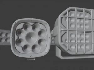 LED Lights Collection 3D Model