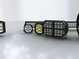 LED Lights Collection 3D Model
