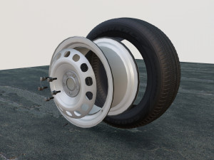 Steel Wheels 3D 모델