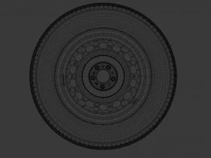 Steel Wheels 3D Model
