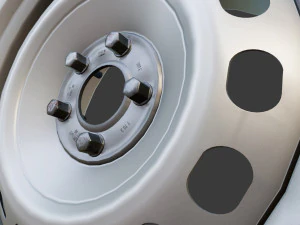 Steel Wheels 3D Model