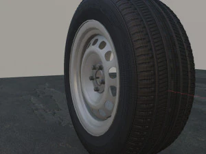 Steel Wheels 3D Model
