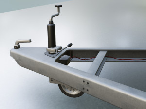 Car and Multi Purpose Enclosed Trailer Model 3D
