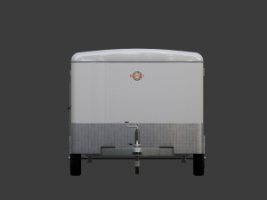 Car and Multi Purpose Enclosed Trailer Model 3D