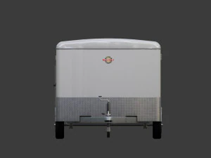 Car and Multi Purpose Enclosed Trailer 3D Model