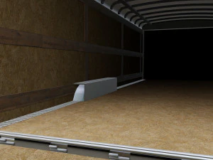 Car and Multi Purpose Enclosed Trailer 3D Model