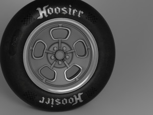 Collection of Wheels and Tires 3D Модель