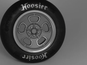 Collection of Wheels and Tires 3D Model