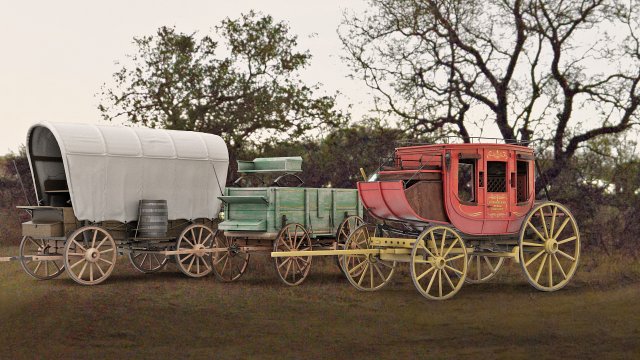 Covered Wagon Wood Model Kit, Hobby Lobby