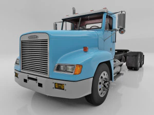 Caminh&atilde;o Freightliner FLD Semi Modelo 3D