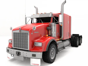 Kenworth T800 Semi Caminh&atilde;o Pesado Modelo 3D