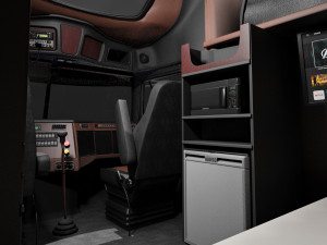 Western Star 4900 EX Semi Truck 3D Model