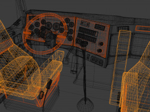 Western Star 4900 EX Semi Truck 3D Model