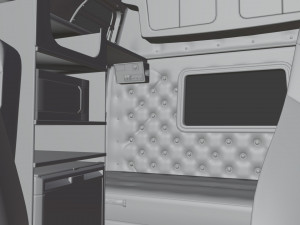 Western Star 4900 EX Semi Truck 3D Model