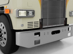 Freightliner FLT - FLA Cabover Semi Truck Modelo 3D