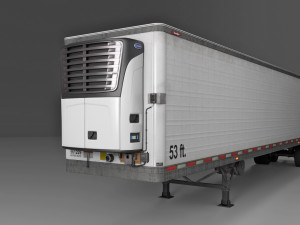 Semi Trailer - Great Dane Reefer Modèle 3D