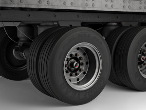 Semi Trailer - Great Dane Reefer Modèle 3D