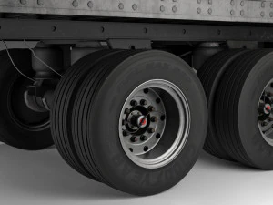 Semi Trailer - Great Dane Reefer 3D Model