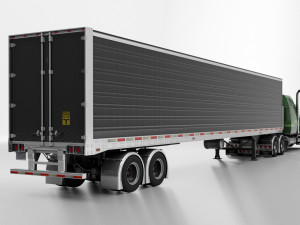 Semi Trailer - Great Dane Reefer Modèle 3D