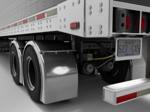 Semi Trailer - Great Dane Reefer Modèle 3D