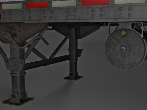 Semi Trailer - Great Dane Reefer Modèle 3D