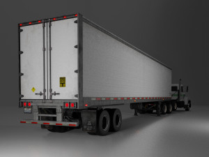 Semi Trailer - Great Dane Reefer Modèle 3D