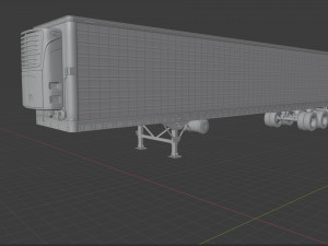 Semi Trailer - Great Dane Reefer Modèle 3D