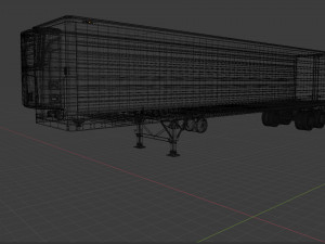 Semi Trailer - Great Dane Reefer Modèle 3D