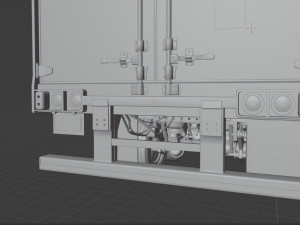 Semi Trailer - Great Dane Reefer Modèle 3D